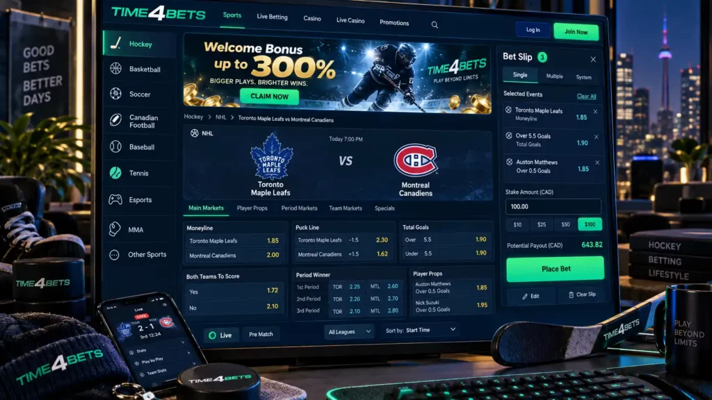 time4bets sportsbook